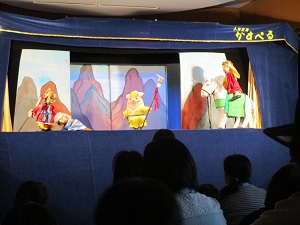 人形劇「そんごくう」上演しました