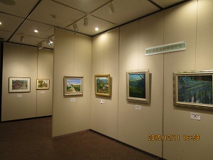 大津高校開放講座・絵画展